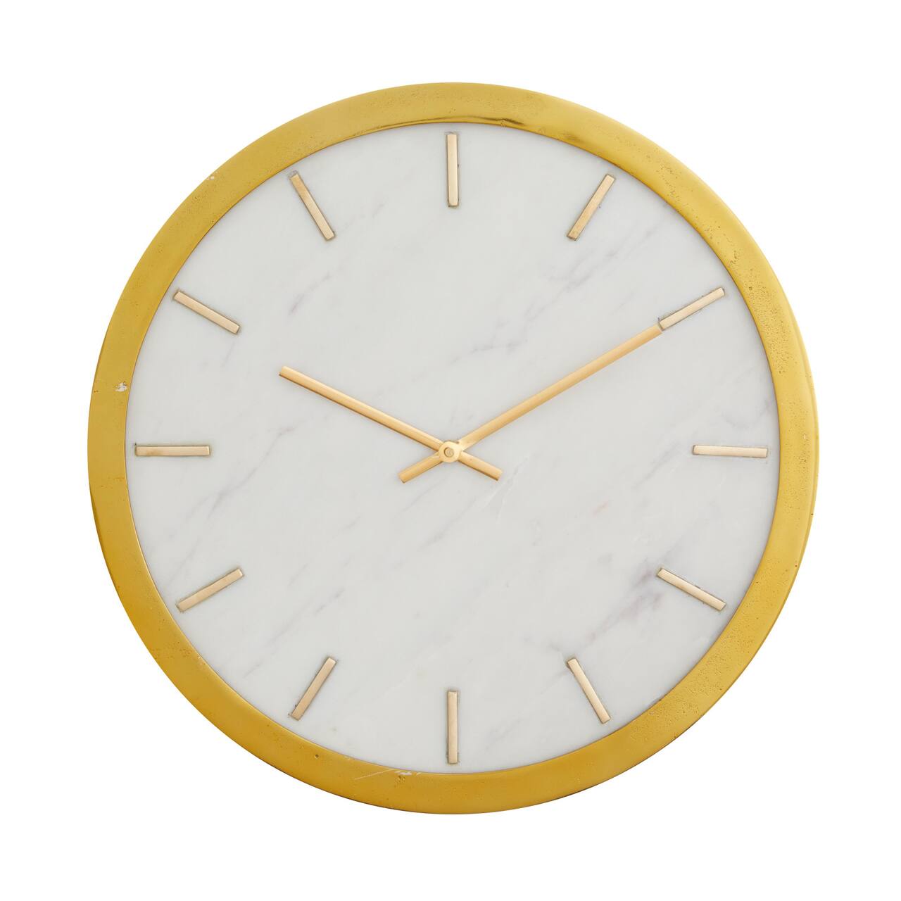 CosmoLiving by Cosmopolitan Glam Marble Wall Clock